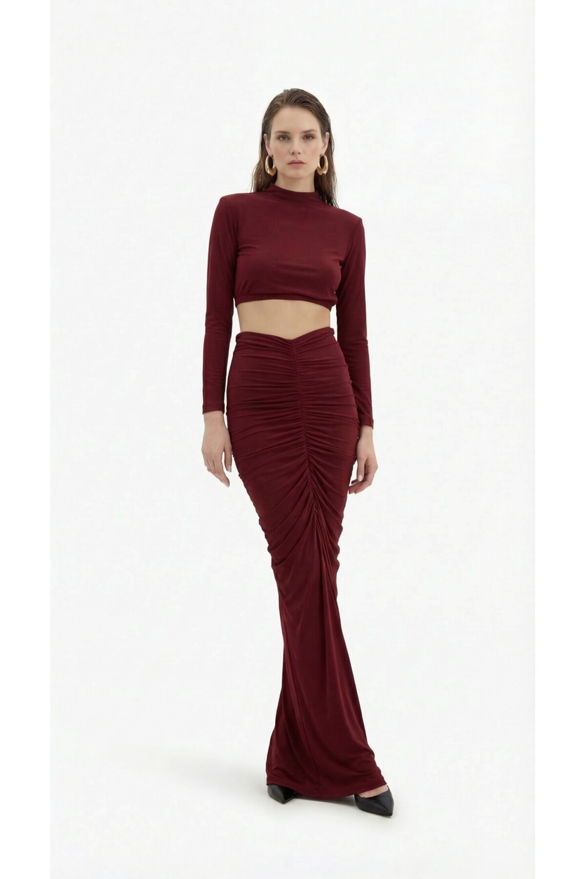 COCOA RUCHE DRESS