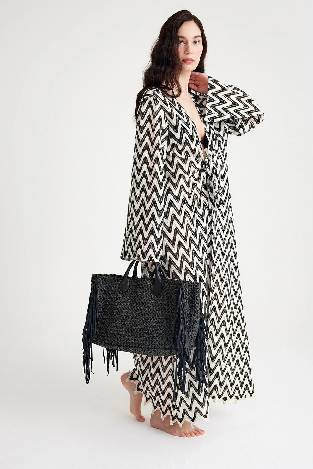 HERA RAFFIA TOTE BAG