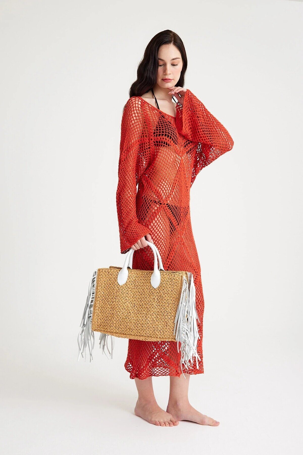 HERA RAFFIA TOTE BAG