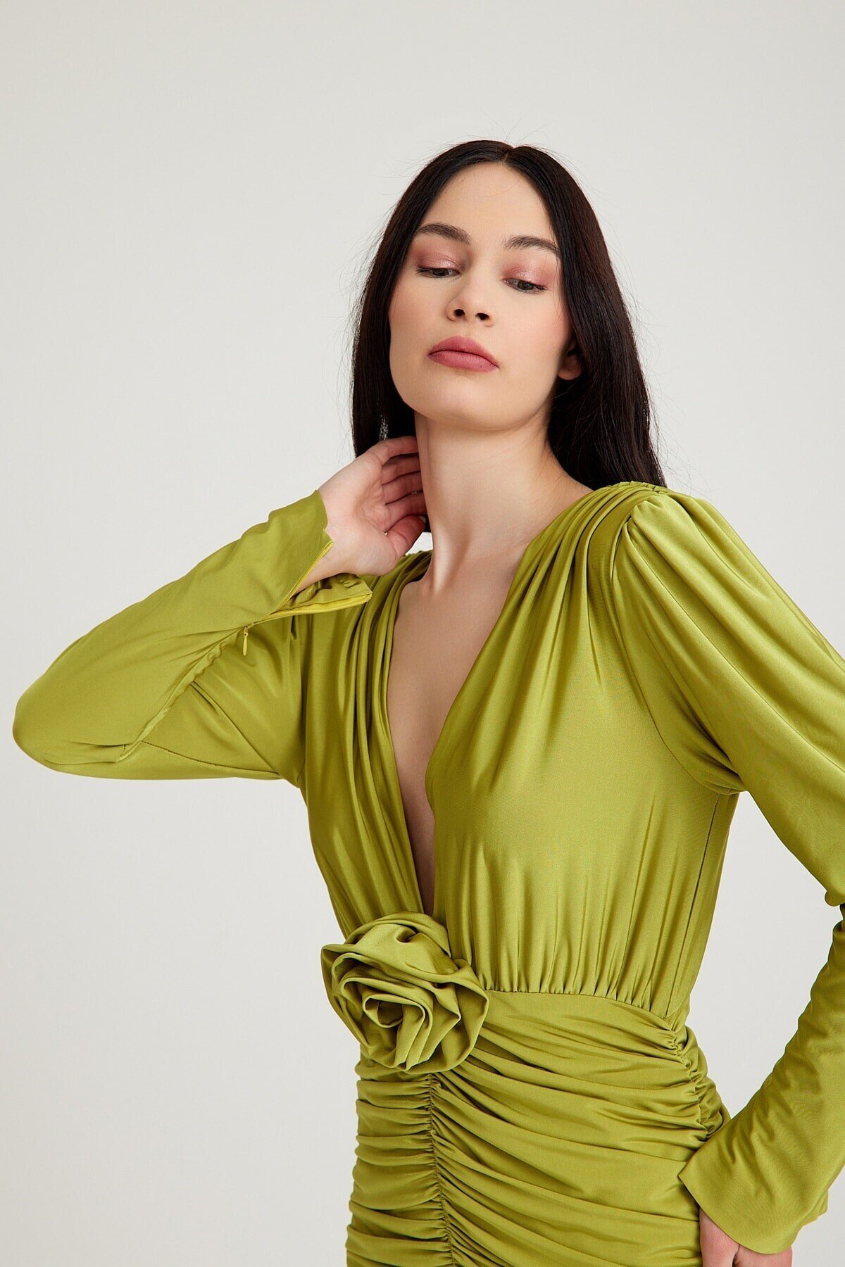 JULIA DRAPPED DRESS