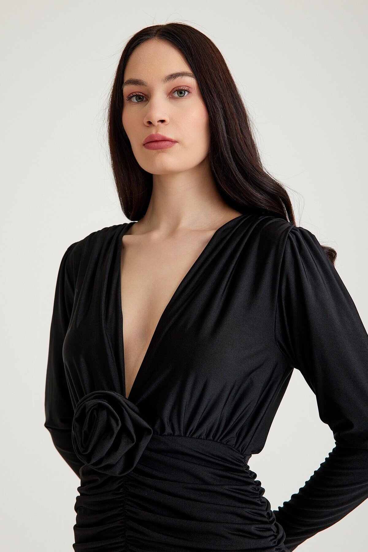 JULIA DRAPPED DRESS
