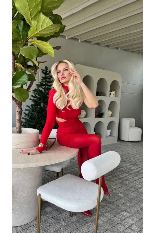 CUT-OUT DRESS